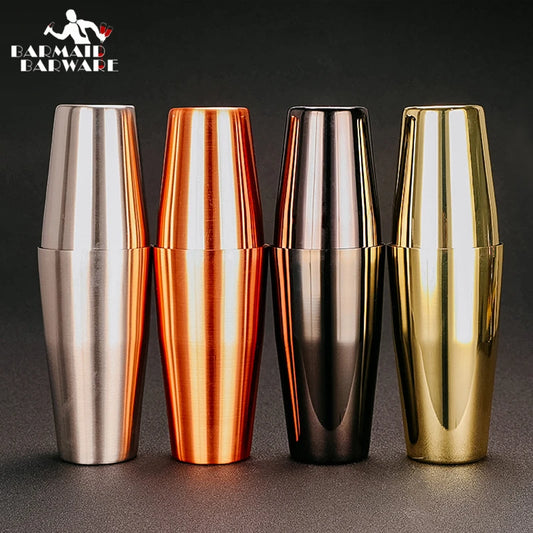 Boston Cocktail Shaker Martini Bar Cocktail Shaker Stainless Steel Boston Flair Mixing Tin Set Bar Tool