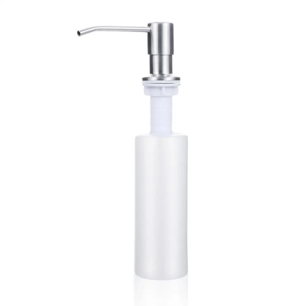 Muiltcolor Sink Soap Dispenser Household Stainless Steel Lotion Storage Bottle Liquid Hand Wash Bathroom Tools Kitchen Supplies