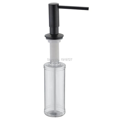 Newly High Quality 5 Warranty Promotion 100% Solid Brass Pump Head Kitchen Commercial Modern Lotion Dispenser In Brushed Nickel